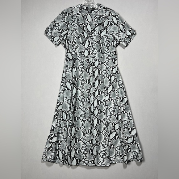 Lulus Snakeskin Print Dress Women’s Black/Gray SIZE L (New without label) - Picture 1 of 7
